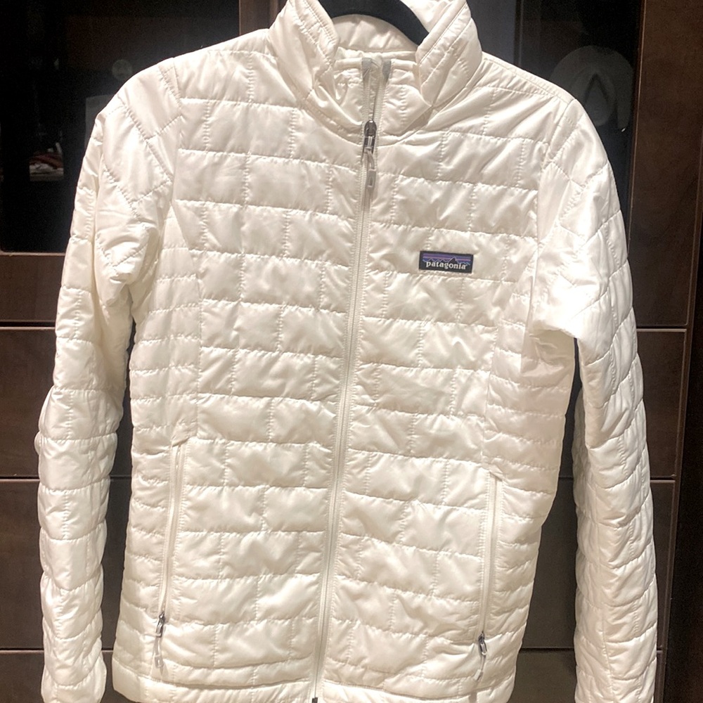 Patagonia white jacket